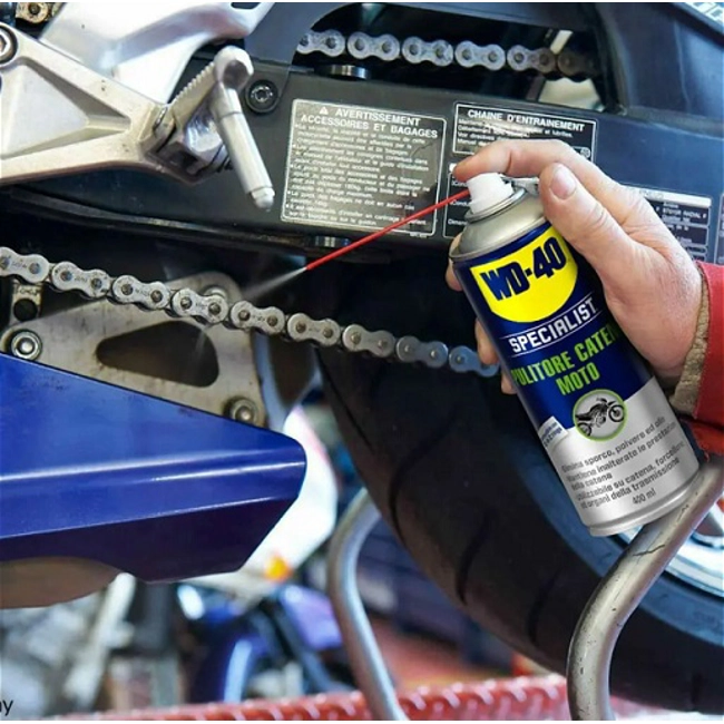 Vendita online WD40 Pulitore catena moto specialist 400ml